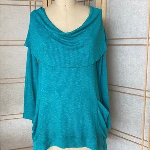 Sympli Draped Cowl Neck Sweater, Size 6